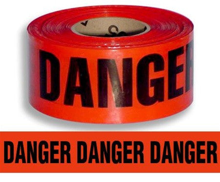 Danger Tape (10 rolls)